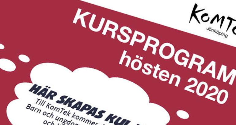 Kursprogram Komtek höstterminen 2020.